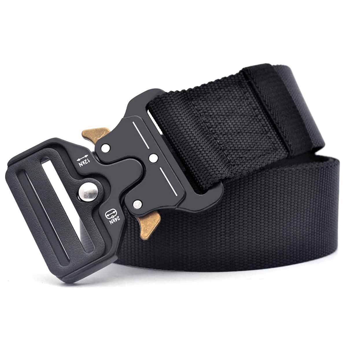 Men Outdoor Multi-function Nylon Military Tactical Adjustable Quick Release Belt - Image 2