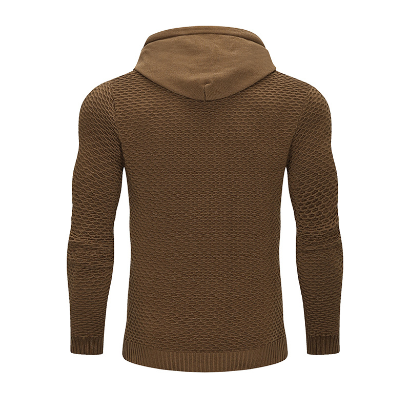 3D Pattern Outdoor Sports Elastic Men Hoodies Solid Color Casual Hoodies - Image 15
