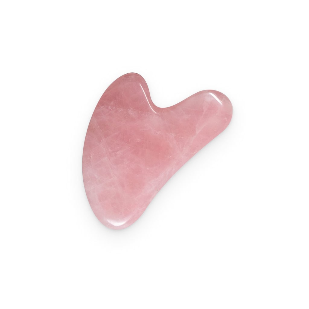 Rose Quartz Guasha Stone - Image 2