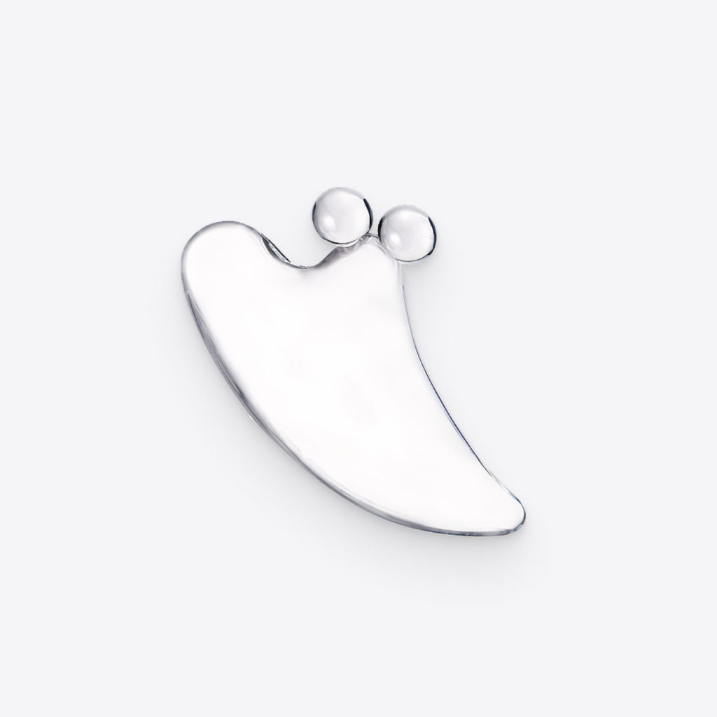 Transparent Facial Massage Spatula