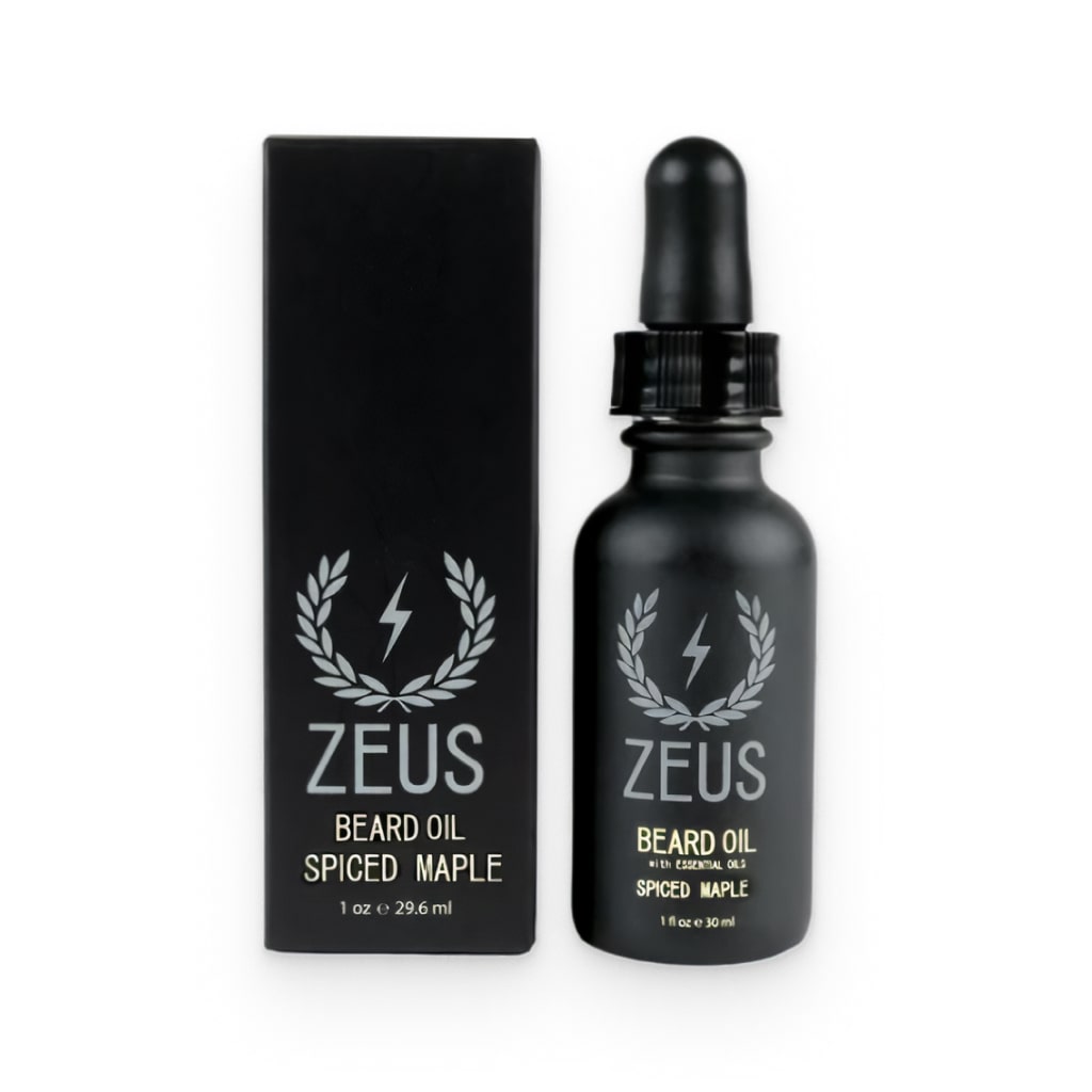 Zeus Spiced Maple Beard Oil - Image 3